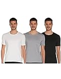 Boss T-Shirt Rn 3P Co, Camiseta, Para Hombre, Multicolor (Assorted Pre-Pack 999), Large
