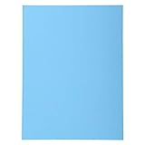 Exacompta 420010E - Lote De 100 Subcarpetas Forever 180, Color Azul