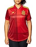 Adidas Fef H Jsy Y Camiseta Primera Equipación, Mujer, Victory Red, S