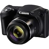 Canon Powershot Sx430 Is - Cámara Compacta De 20 Mp (Pantalla De 3'', Zoom Óptico 45X, Wifi Con Nfc Activo, Smart Auto, Canon Connect, Creative Filter, Intelligent Is) Negro