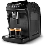 Philips Cafeteras Espresso Completamente Automáticas Ep1220/00 Serie 1200 Negro Mate Con Pannarello, 1.8 Litros, Acero