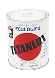 Titanlux - Esmalte Agua Ecologico Santinado, Blanco, 750Ml (Ref. 01T056634)