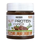 Weider Whey Protein Crunchy Choco Vegan Spread 250 G. 100% Vegana, Baja En Azúcares, Efecto Crunchy, 23% Proteína De Guisante