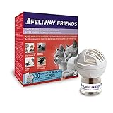 Feliway Friends - Anticonflictos Para Gatos - Peleas, Persecuciones, Bufidos, Bloqueos - Difusor + Recambio 48 Ml